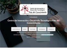 Tablet Screenshot of paisdelconocimiento.org